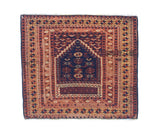 Antique Turkish Bergama Rug 3'5" x 3'6"