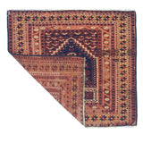 Antique Turkish Bergama Rug 3'5" x 3'6"