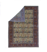 Vintage Turkish Sivas Rug 5'2" x 7'1"