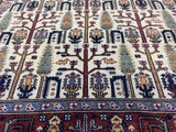 Vintage Turkish Sivas Rug 5'2" x 7'1"