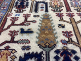 Vintage Turkish Sivas Rug 5'2" x 7'1"