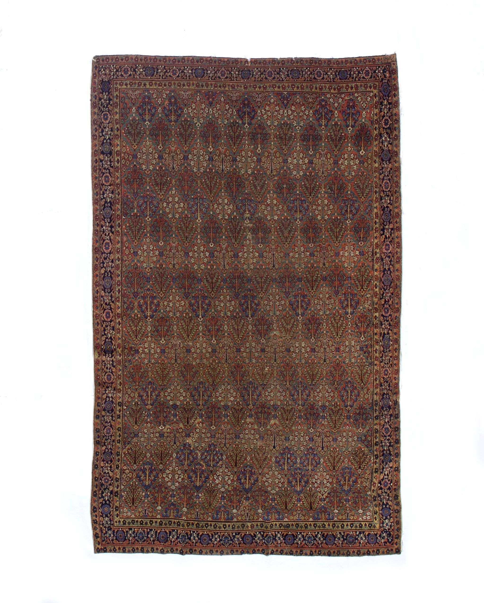 Extremely Fine Antique and rare Joshegan Rug 5'7" x 9'5"