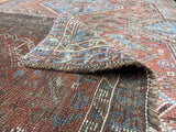 Fine Antique  Qashqai Tribal Wool Rug 3' 1'' x 4' 6''