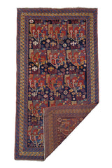 Fine Antique  Khamseh 4'4" x 7' 11''