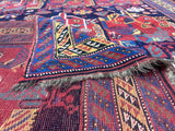 Fine Antique  Khamseh 4'4" x 7' 11''