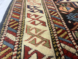 Fine Antique Caucasian Shirvan Wool Rug 2'11" x 9' 10''