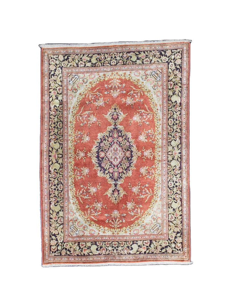 Fine Vintage  Silk Qum 3'4