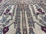Fine Antique Persian Lavar Kerman Rug 4'1" x 6' 8"