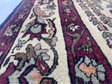 Fine Antique Persian Lavar Kerman Rug 4'1" x 6' 8"