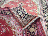 Fine Vintage  Silk Qum 3'4" x 4' 10''