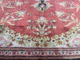 Fine Vintage  Silk Qum 3'4" x 4' 10''