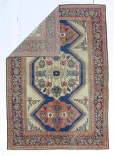 Fine Antique  Senneh Rug 4' 5" x 6' 3"