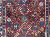 Fine Antique Caucasian Kuba Bijov Wool Rug 3' 11'' x 6' 1''