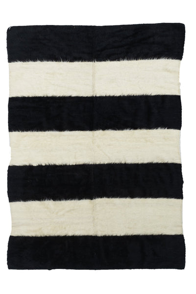 Fine Vintage Moroccan Wool Rug 4'11