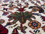 Extremely Fine and Rare Antique  Qashqai Tribal Wool Rug 4' 2'' x 6' 8''