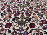 Extremely Fine and Rare Antique  Qashqai Tribal Wool Rug 4' 2'' x 6' 8''