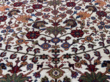 Extremely Fine and Rare Antique  Qashqai Tribal Wool Rug 4' 2'' x 6' 8''