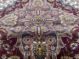 Extremely Fine and Rare Antique Silk Rug 4'2" x 6' 7"