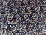 Extremely Fine Antique Silk  Mohtasham Kashan Rug 4'2" x 6' 9"