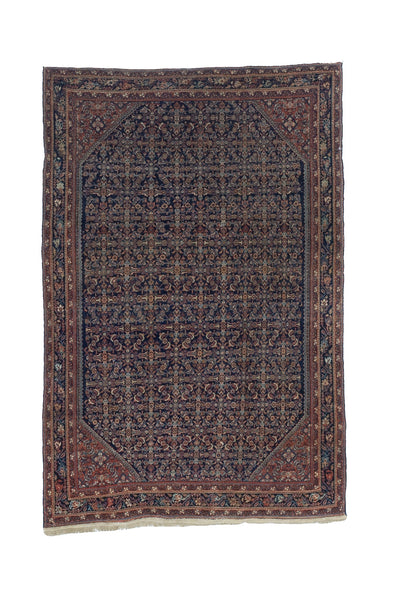 Fine Antique Farahan Rug 4'3