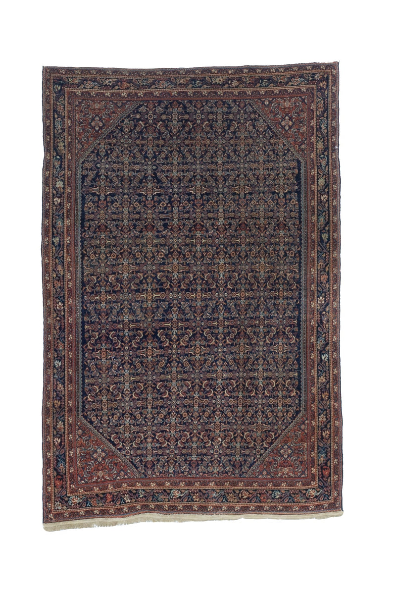 Fine Antique Farahan Rug 4'3