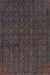 Fine Antique Farahan Rug 4'3" x 6' 2"
