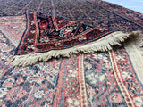 Fine Antique Farahan Rug 4'3" x 6' 2"