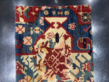 Fine Antique Zehour Fragment Pillow 1' 4'' x 3' 5''
