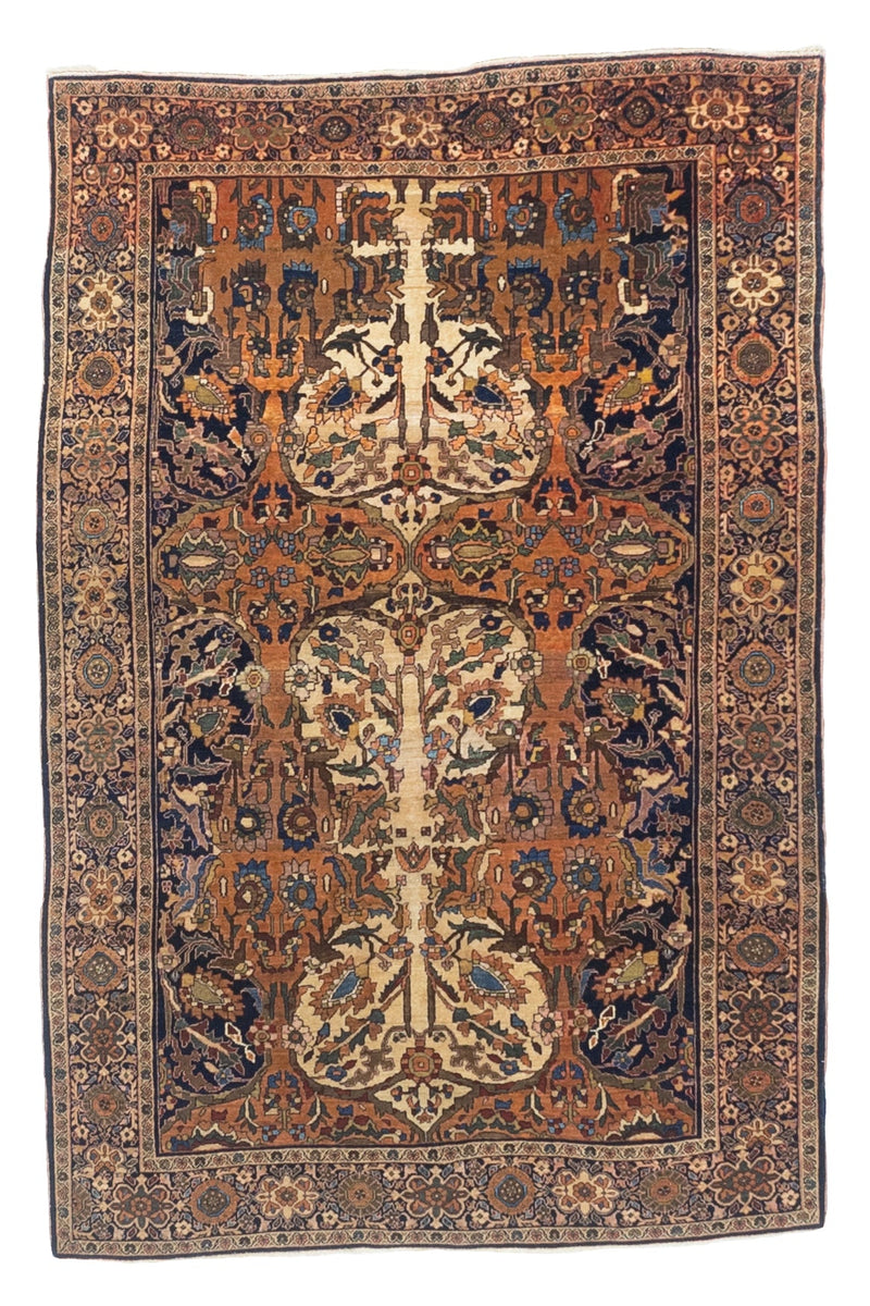 Fine Antique Farahan Sarouk Rug 4'3