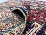 Fine Antique Caucasian Shirvan Wool Rug 3'8" x 6' 10''