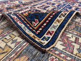 Fine Antique Caucasian Shirvan Wool Rug 3'8" x 6' 10''