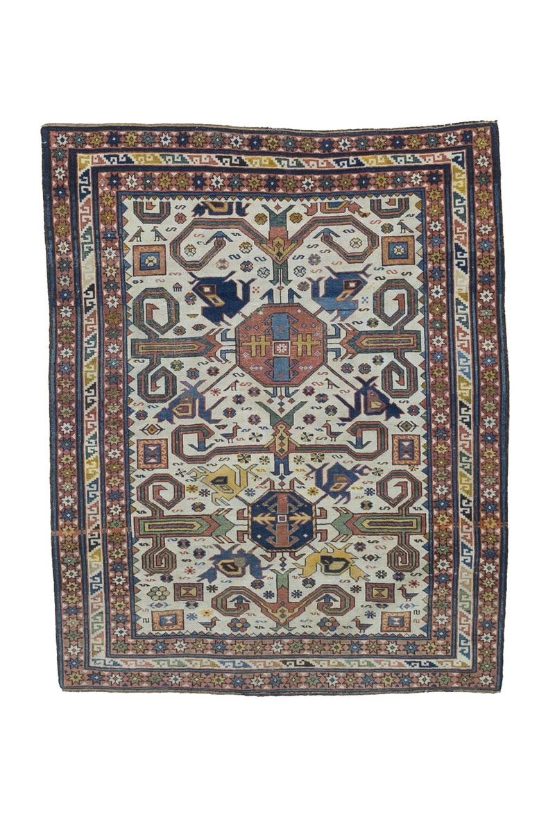 Fine Antique Caucasian Perpedil 3'9