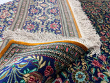 Extremely Fine  Silk Qum Rug 6'4" x 6' 5''