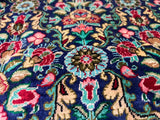 Extremely Fine  Silk Qum Rug 6'4" x 6' 5''