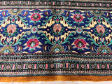 Extremely Fine  Silk Qum Rug 6'4" x 6' 5''