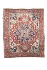 Fine Antique  Serapi 9' 6" x 11' 5"