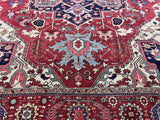 Fine Antique  Serapi 9' 6" x 11' 5"