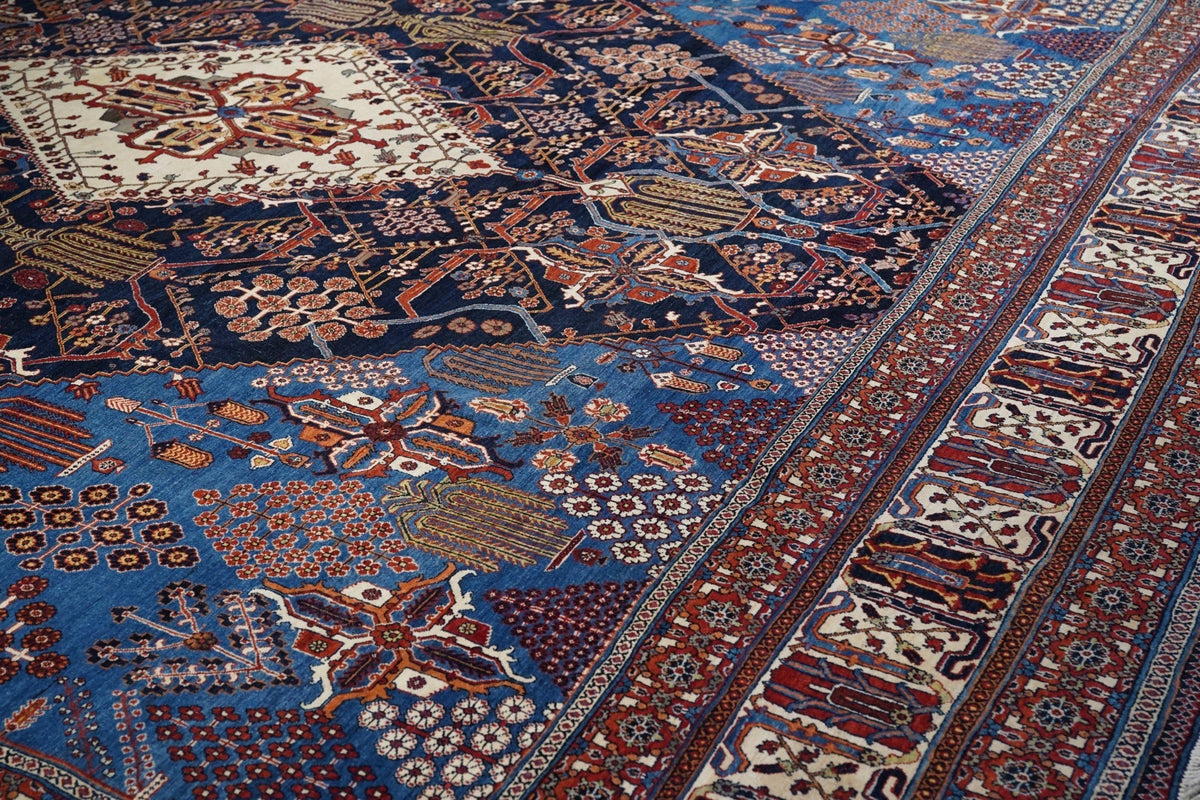 Antique Joshaghan (one of pair) Rug 15'2'' x 15'8''