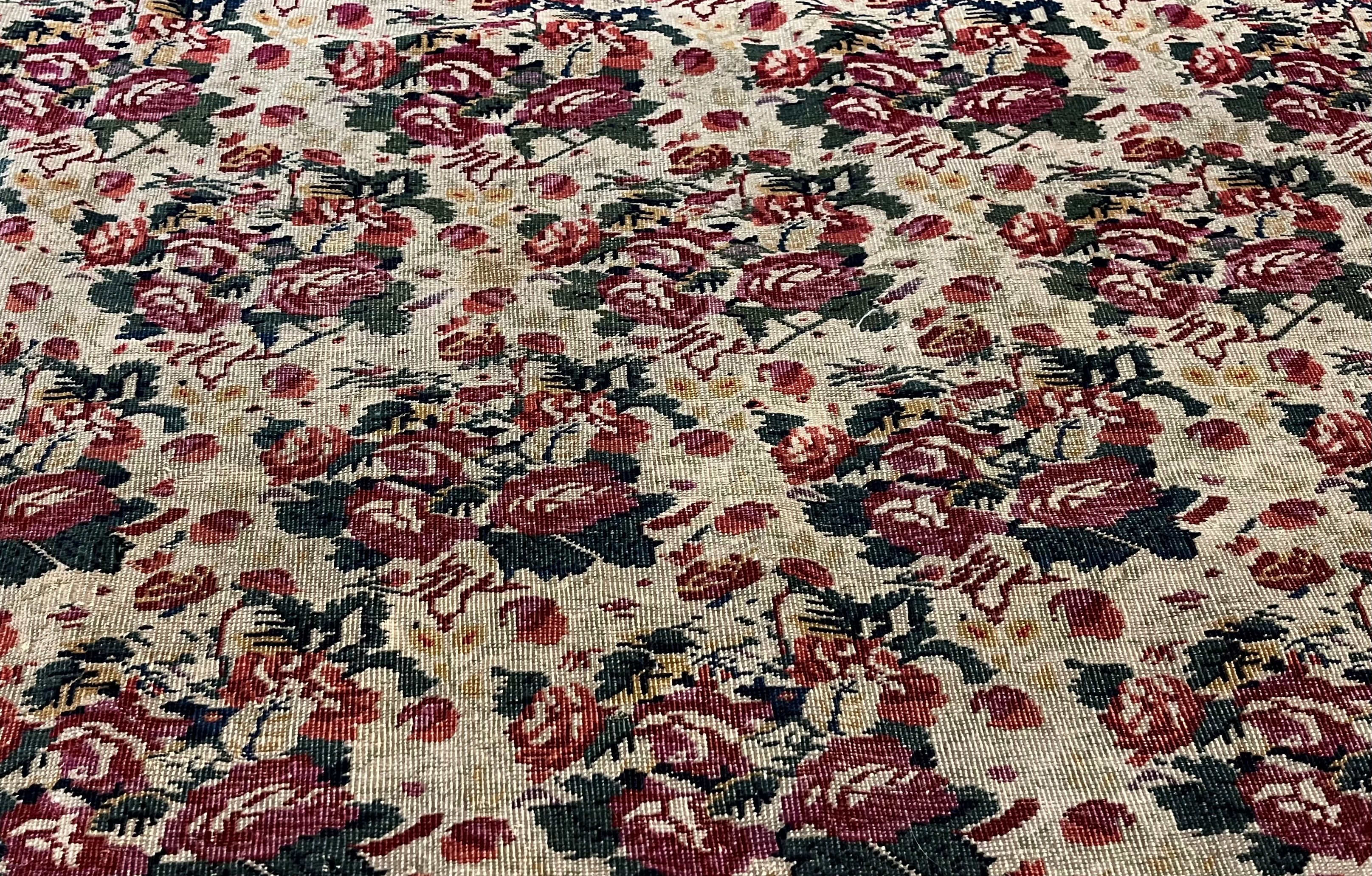 Antique Farahan Rug 4' 4" x 6' 5"