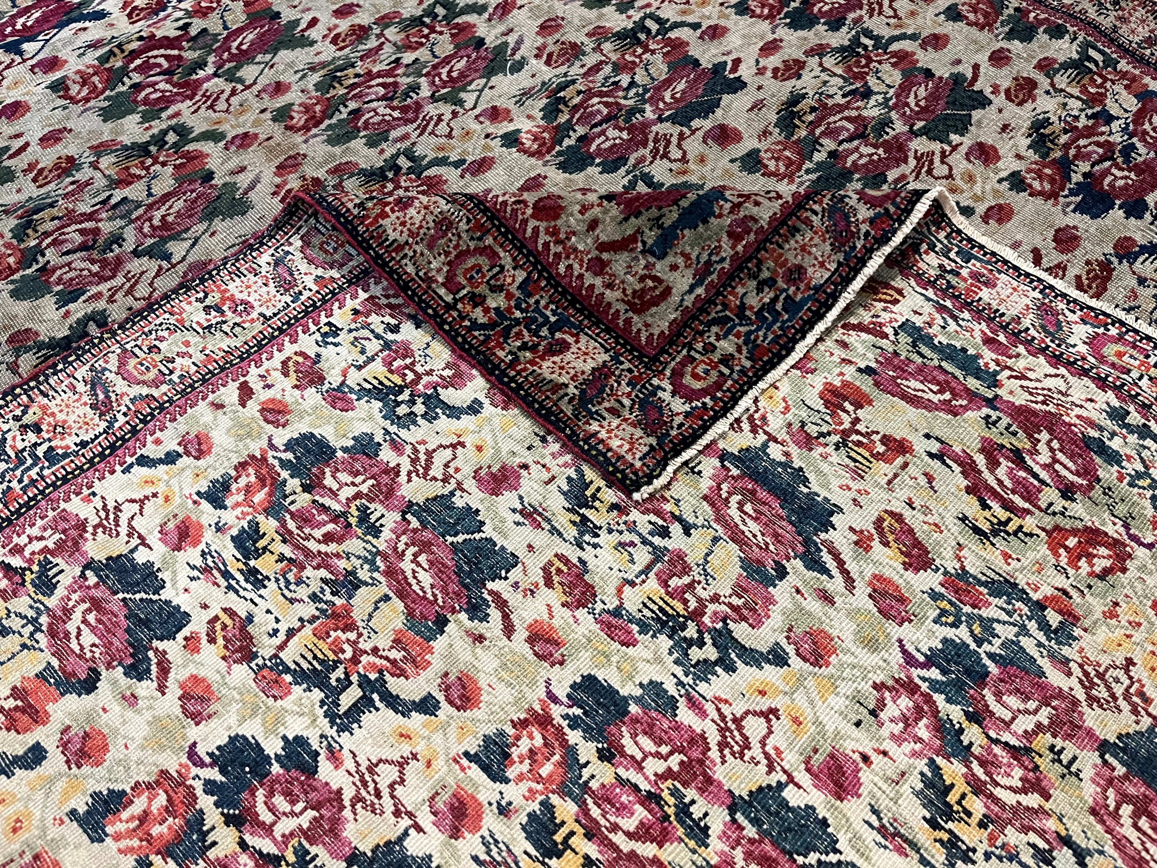 Antique Farahan Rug 4' 4" x 6' 5"
