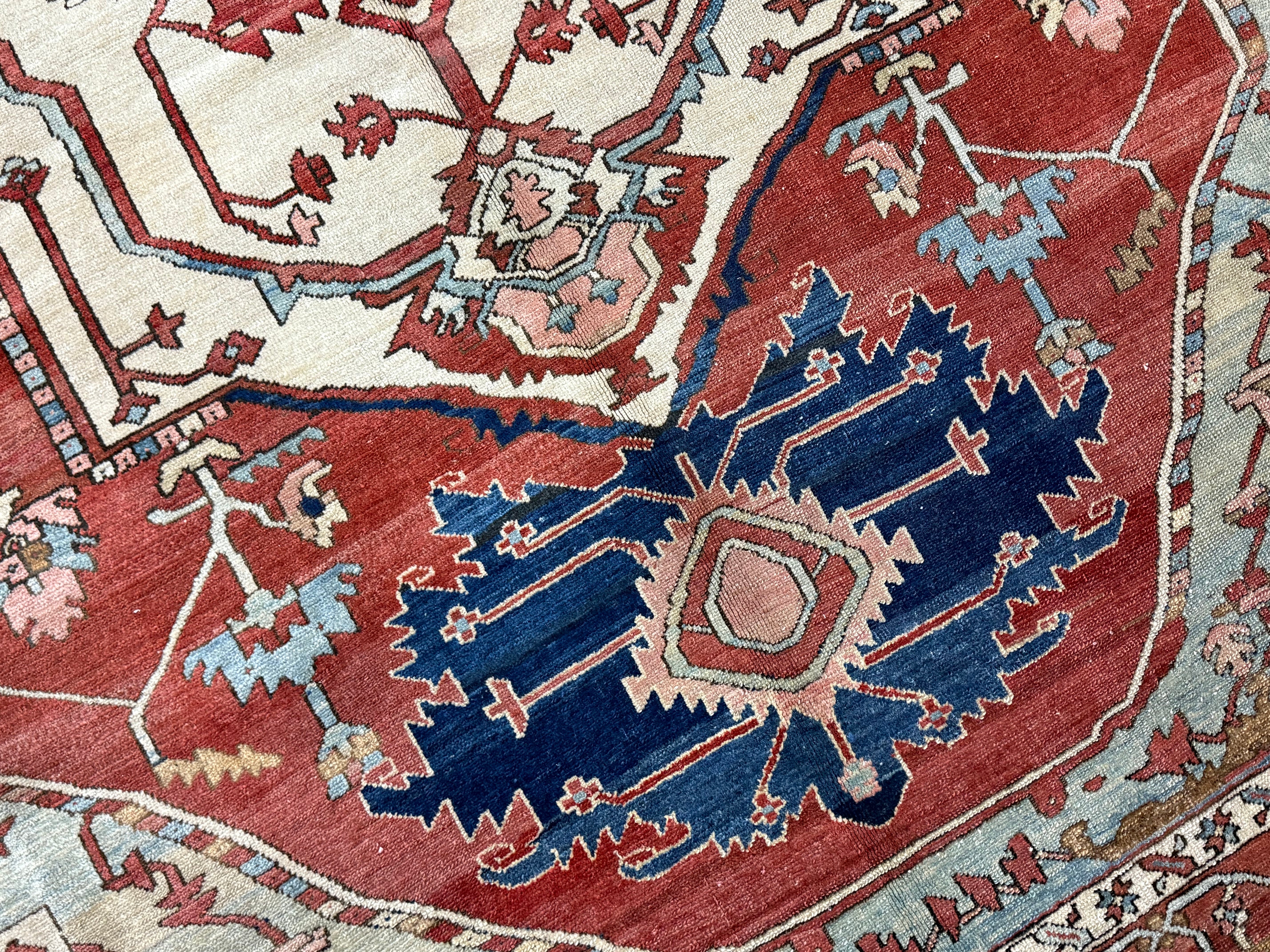 Antique  Serapi Rug 9'11" x 13' 4"