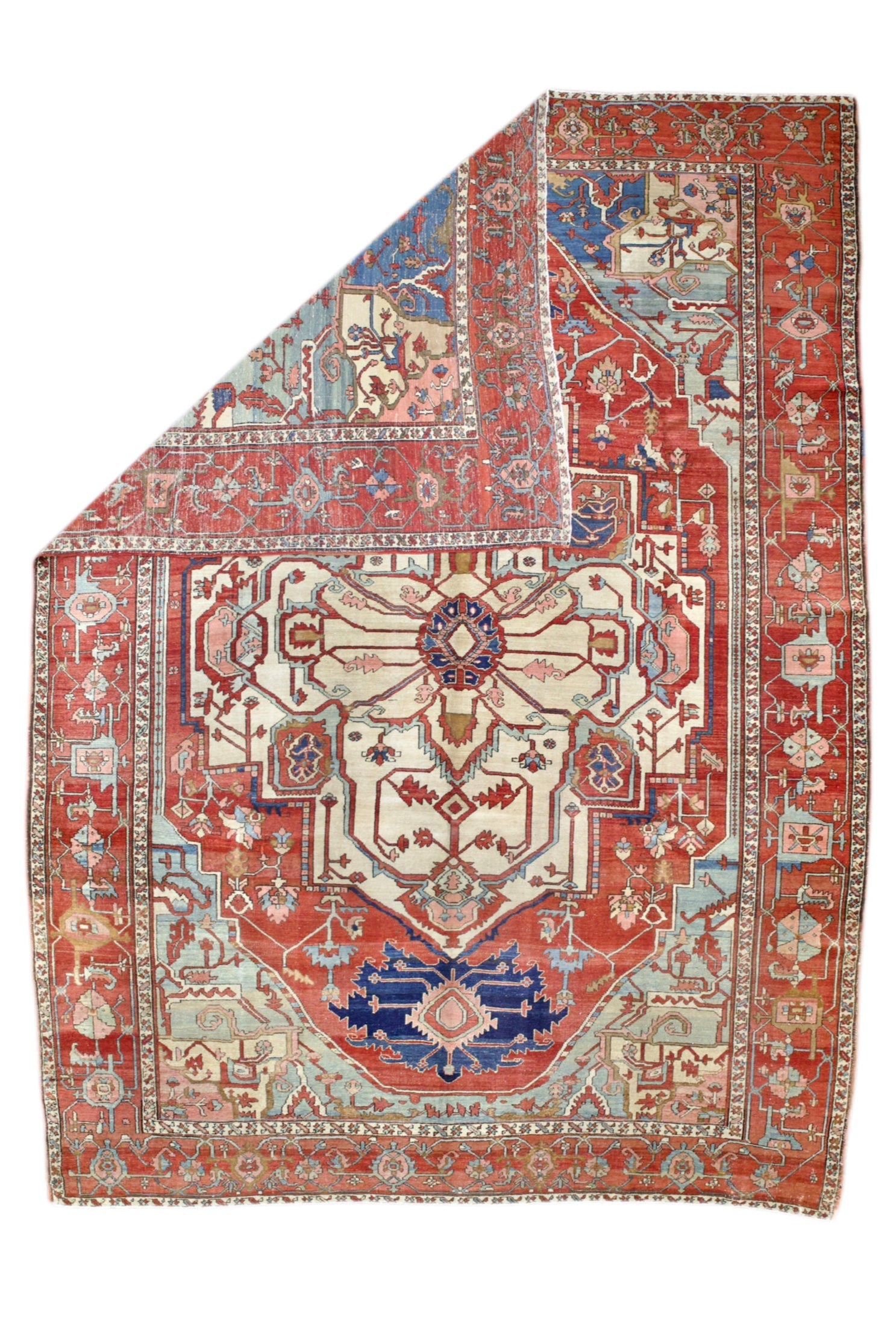 Antique  Serapi Rug 9'11" x 13' 4"