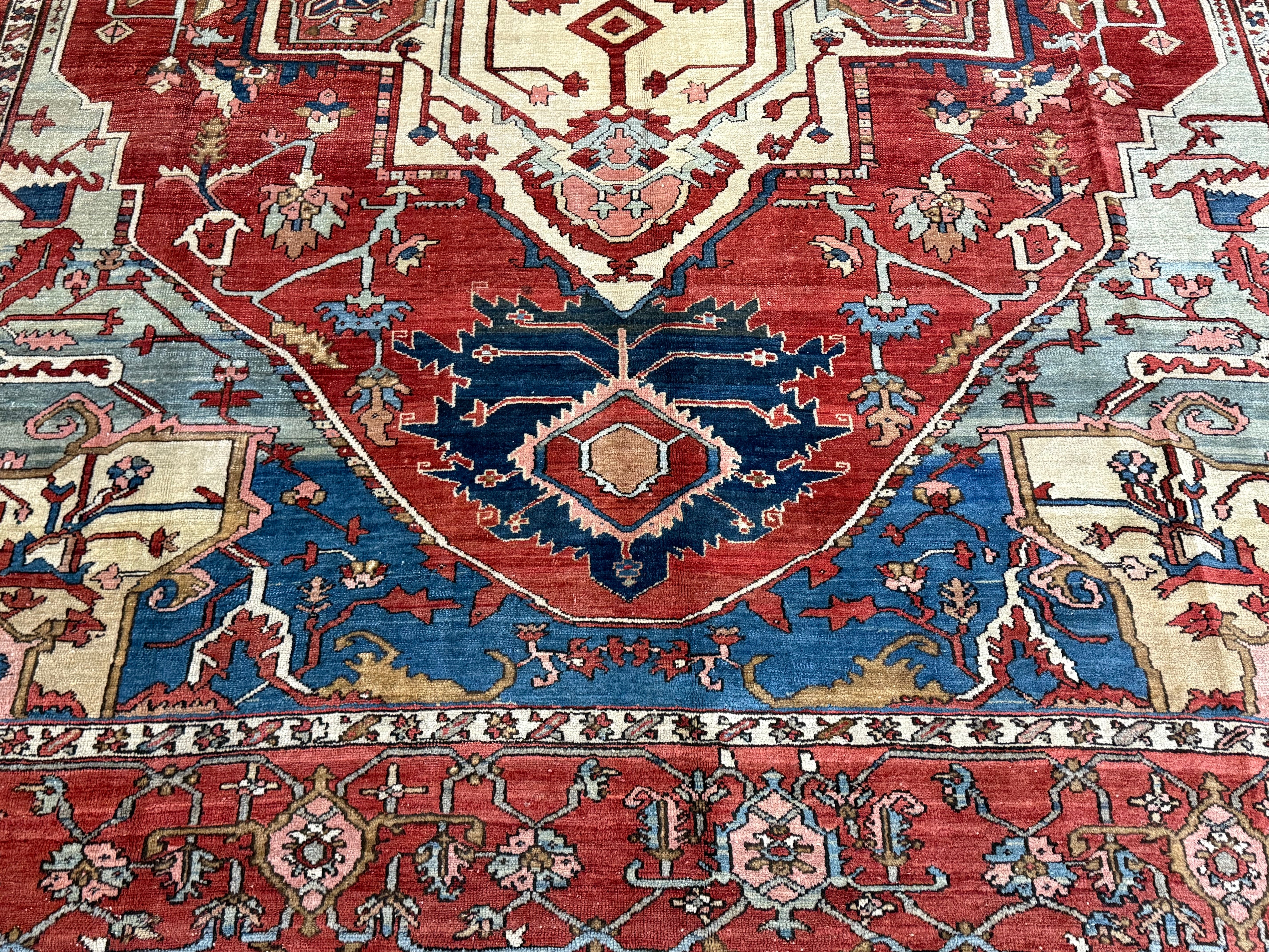 Antique  Serapi Rug 9'11" x 13' 4"