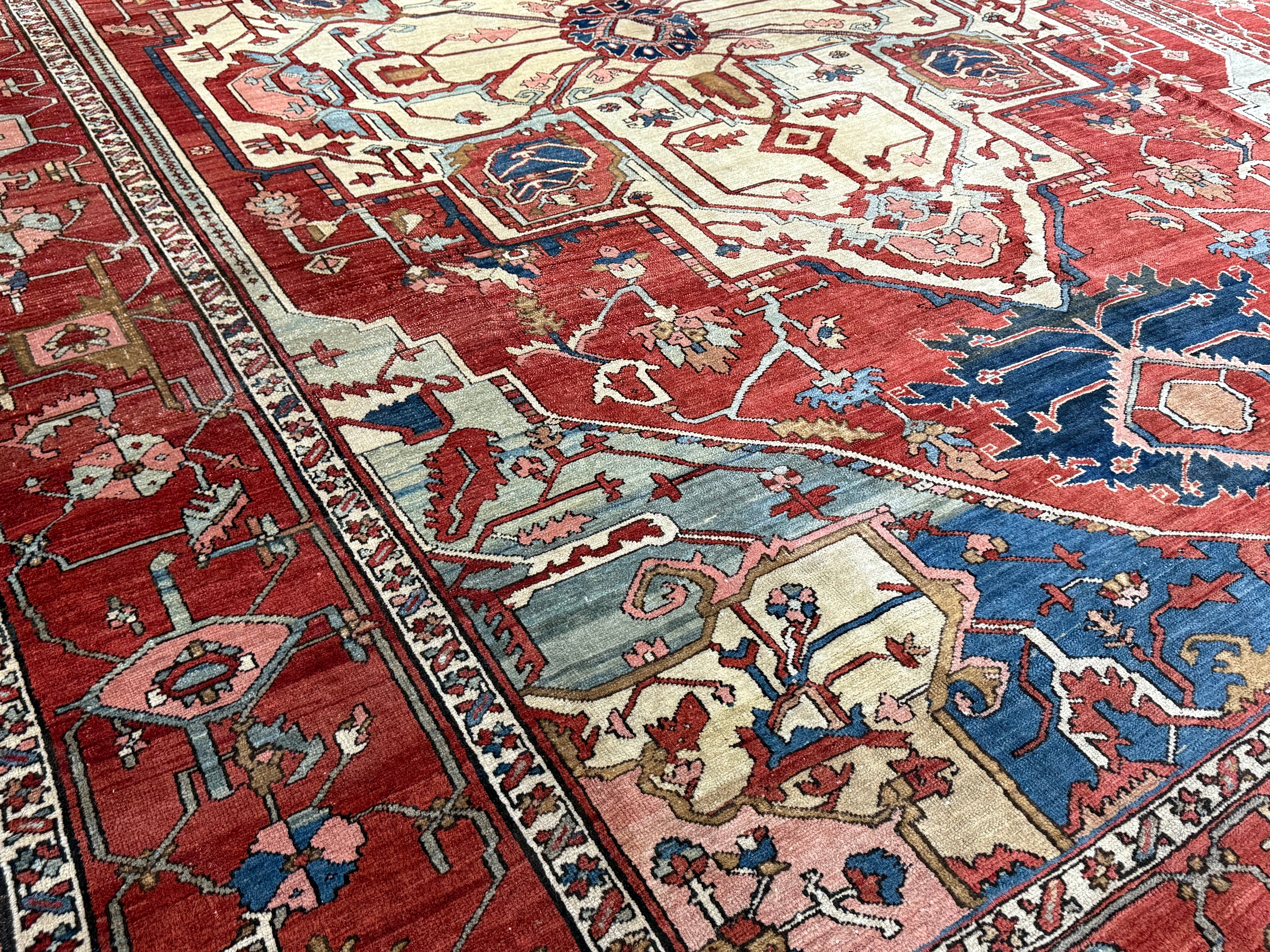 Antique  Serapi Rug 9'11" x 13' 4"
