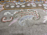 Fine Antique Oushak Rug 12' 3'' x 15' 2''