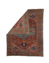 Fine Antique  Serapi Wool Rug 9' 1'' x 11' 3''