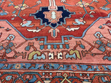 Fine Antique  Serapi Wool Rug 9' 1'' x 11' 3''