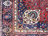 Fine Antique  Farahan Sarouk Wool Rug 10' 4'' x 13' 8''