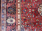 Fine Antique  Farahan Sarouk Wool Rug 10' 4'' x 13' 8''