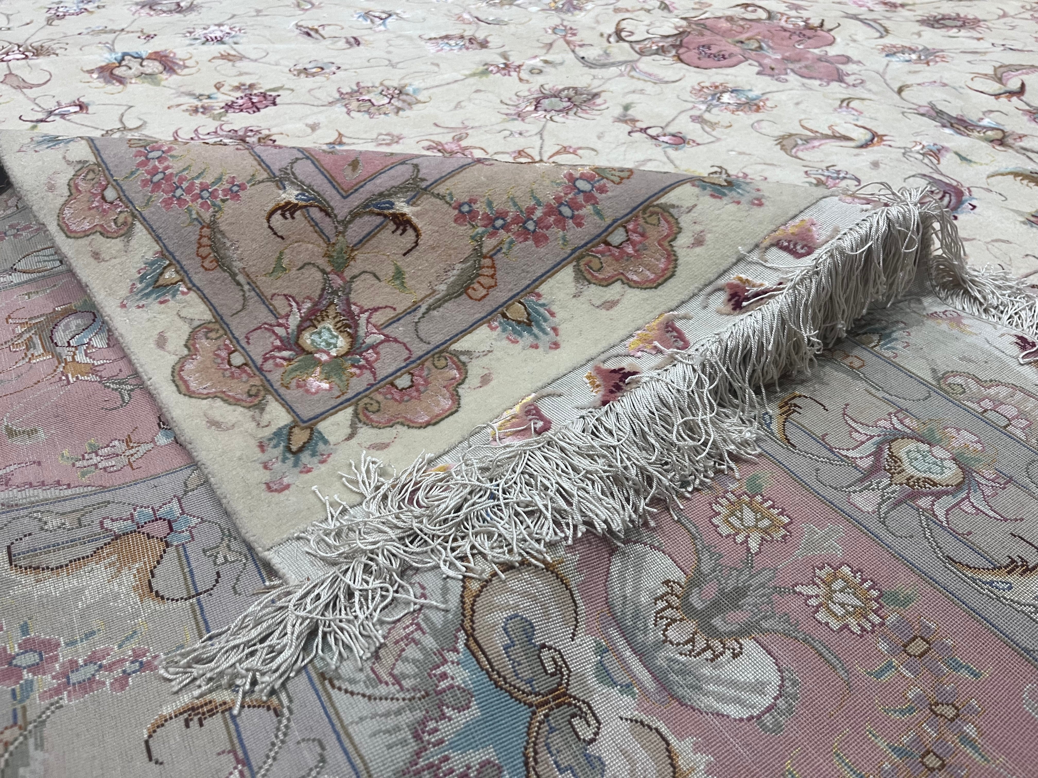 Extremely Fine  Tabriz 11' 4" x 16' 8''